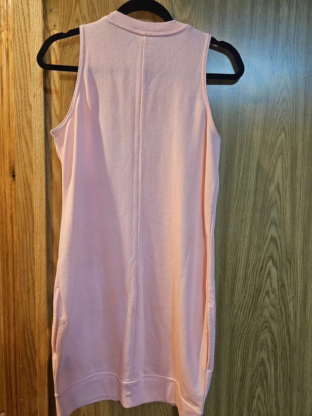 Nike Pink Sleeveless Sweater Dress.  Athleisure Mini